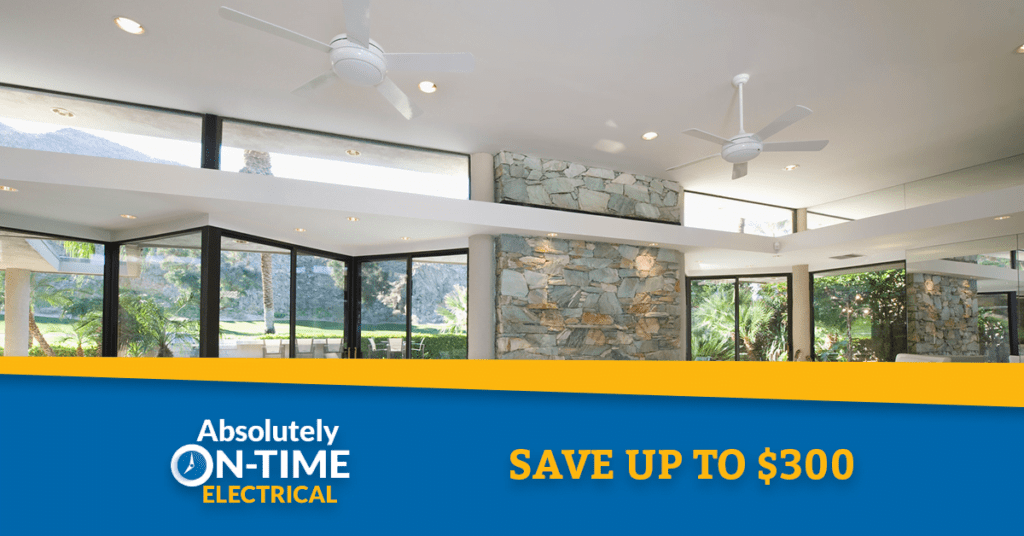 Save Up Tp $300 On A New Ceiling Fan Offer