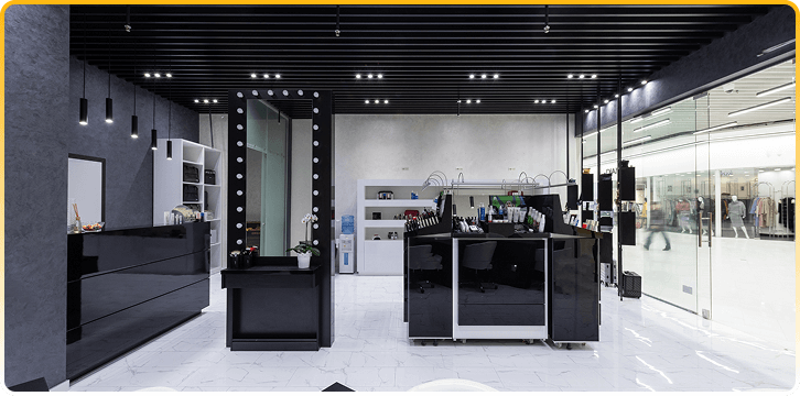 Modern Beauty Salon Interior